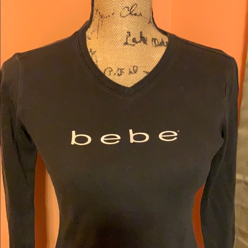 BEBE V-Neck T-shirt